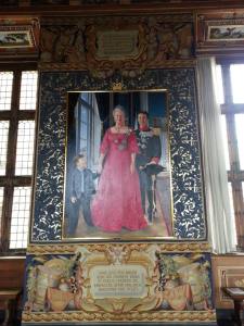 Three generations of Denmark rulers.