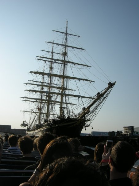 There are far bigger boats than the one that you are on.