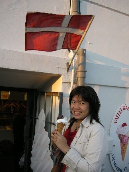 And to be honest, as a student, I could only afford the ice cream!