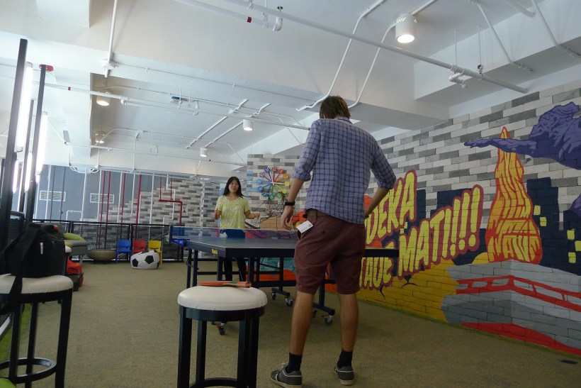 Ping pong at google
