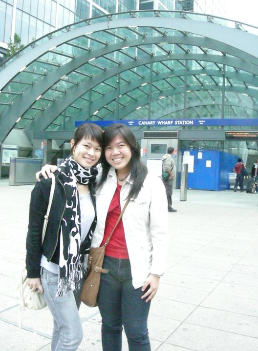 Canary Wharf - the first ever tube station I went.