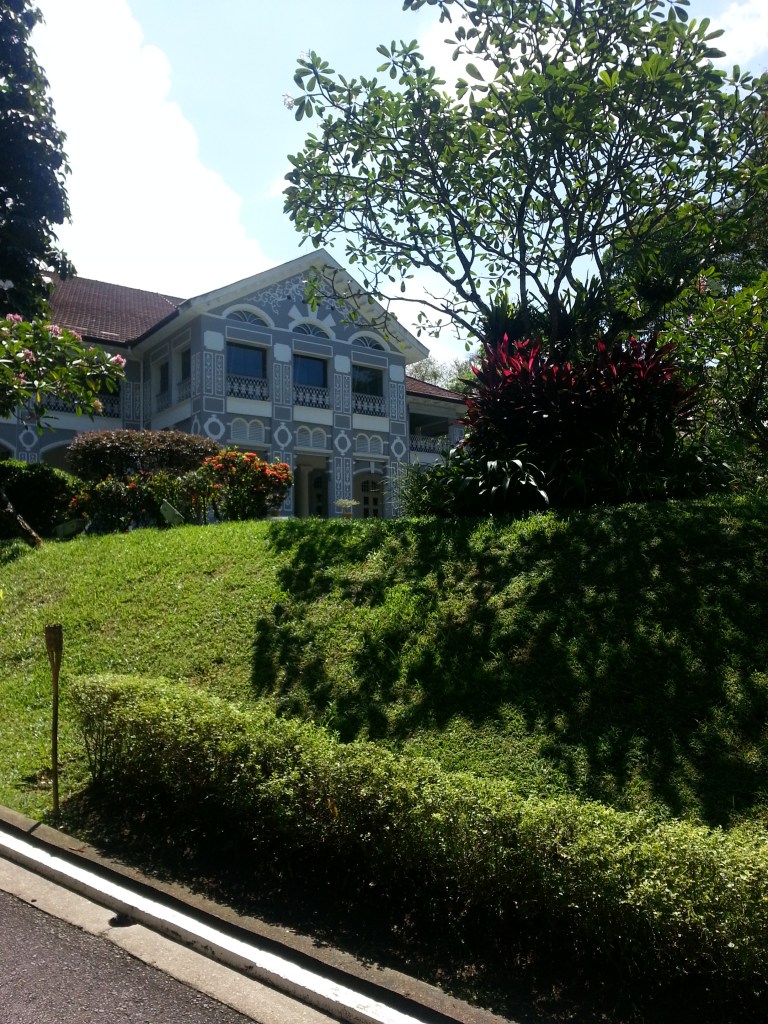 It feels like being transported into sunny little Britain.