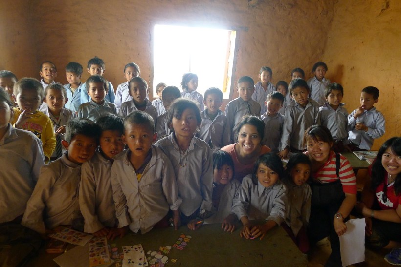 One of the classes that we taught