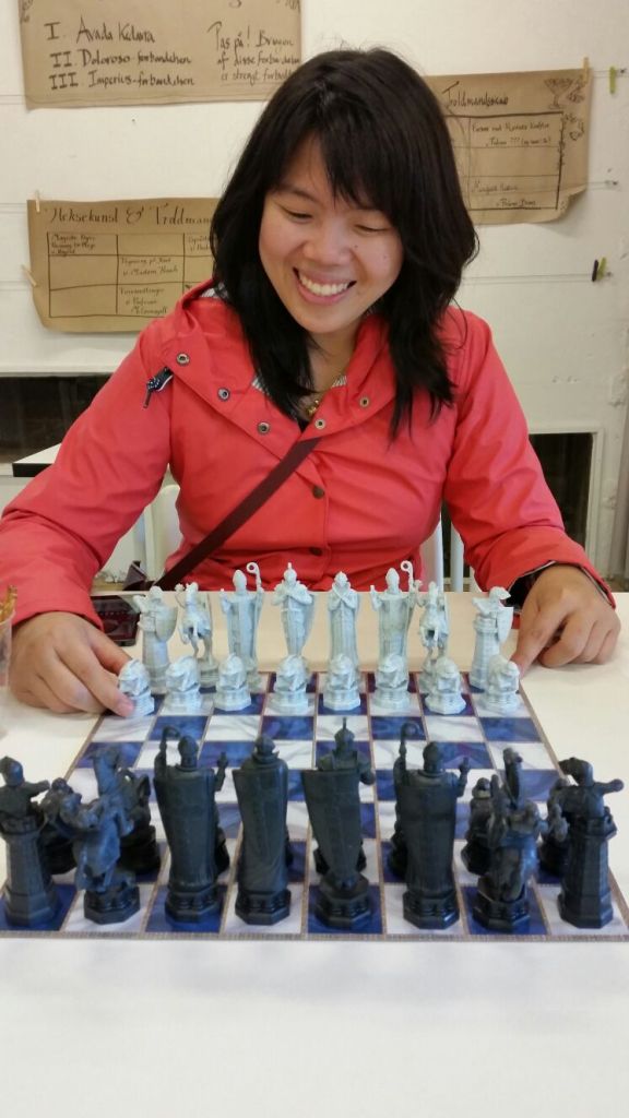 I'm not really playing chess here though. 